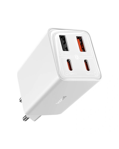 Купити МЗП Baseus GaN6 Pro OS 65W (2USB-A/2C) + кабель Type-C to Type-C (P10162701)