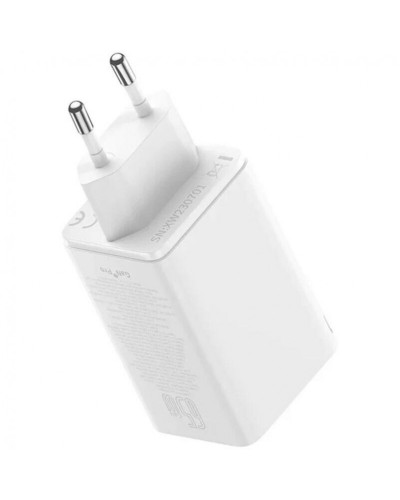 Купити МЗП Baseus GaN6 Pro OS 65W (2USB-A/2C) + кабель Type-C to Type-C (P10162701)