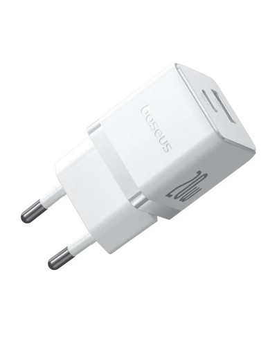 Купити МЗП Baseus Palm Fast Charger 20W (1USB-A/1C) + кабель Type-C to Type-C (P10111608)
