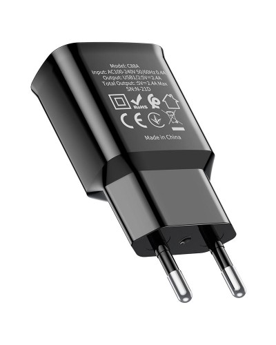 Купити МЗП Hoco C88A Star round 2.4A (2USB-A)