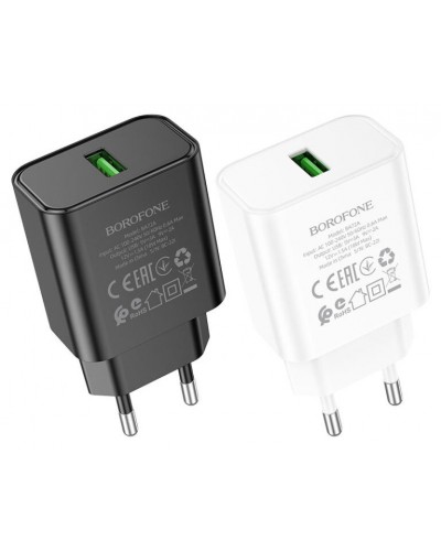 Купити МЗП Borofone BA72A Spring QC3.0 (1USB-A)