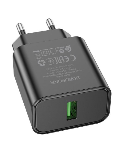 Купити МЗП Borofone BA72A Spring QC3.0 (1USB-A)