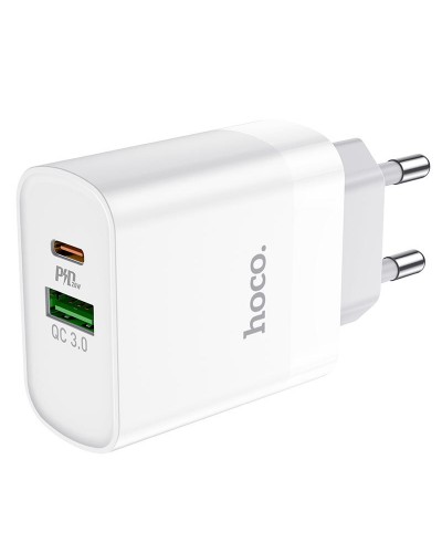 Купити МЗП Hoco C80A Plus Rapido PD20W+QC3.0 (1USB-A/1C)