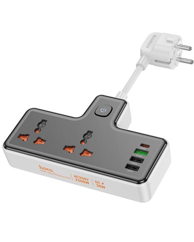 Купити МЗП Hoco AC12A Reise (PD30W/1C3A) +Socket