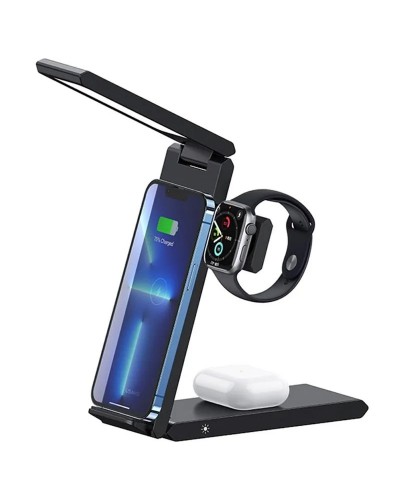 Купити БЗП Usams US-CD181 15W 3in1 with Table Lamp