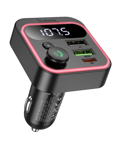 Купити АЗП FM модулятор Hoco E85 Tiger PD20W+QC3.0