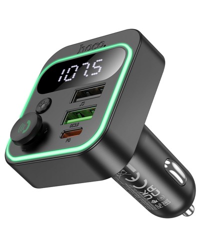 Купити АЗП FM модулятор Hoco E85 Tiger PD20W+QC3.0