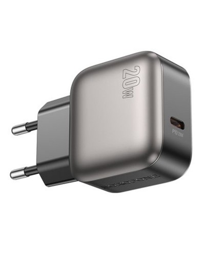 Купити МЗП Borofone BAS53A Absolute PD20W (1USB-C) + кабель Type-C to Type-C