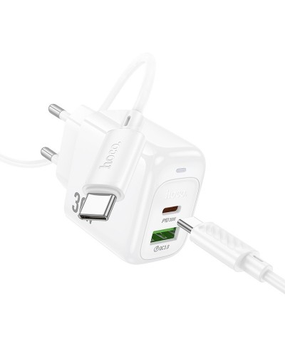 Купити МЗП Hoco CS55A Surplus PD30W+QC3.0 (1USB-A/1C) + кабель Type-C to Type-C