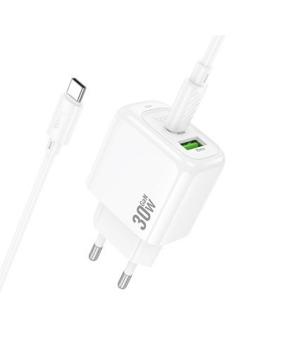 Купити МЗП Hoco CS55A Surplus PD30W+QC3.0 (1USB-A/1C) + кабель Type-C to Type-C