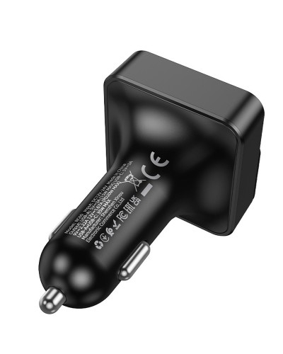 Купити АЗП FM модулятор Borofone BC60 Hero 35W (2USB-A/1C)