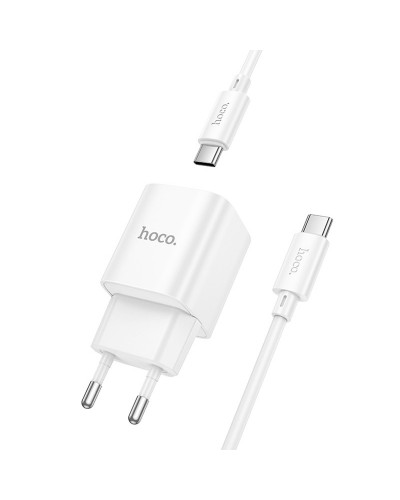 Купити МЗП Hoco C146A Charm PD20W (1USB-C) + кабель Type-C to Type-C