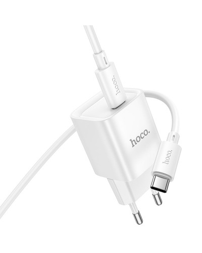 Купити МЗП Hoco C146A Charm PD20W (1USB-C) + кабель Type-C to Type-C