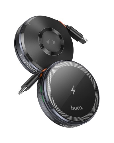 Купити БЗП Hoco CQ18 Flash 2in1 Magnetic + iWatch (with retractable cable Type-C)