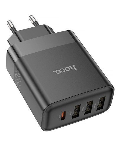 Купити МЗП Hoco C127A Intelligent PD45W (3USB-A/1C)