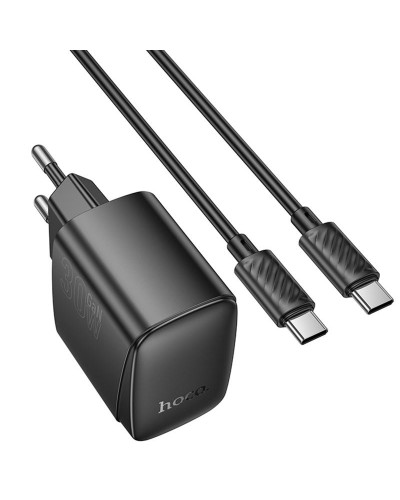 Купити МЗП Hoco CS61A Bright PD30W+QC3.0 (1USB-A/1C) + кабель Type-C to Type-C