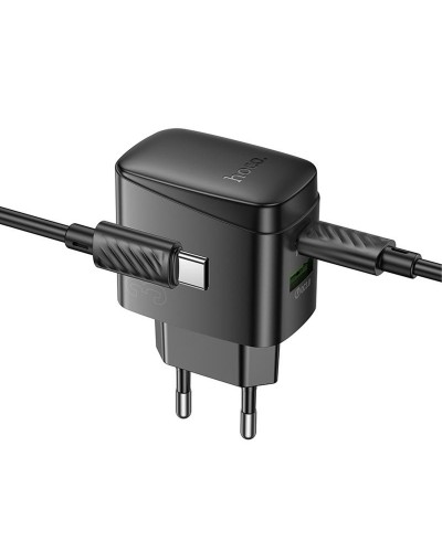 Купити МЗП Hoco CS61A Bright PD30W+QC3.0 (1USB-A/1C) + кабель Type-C to Type-C
