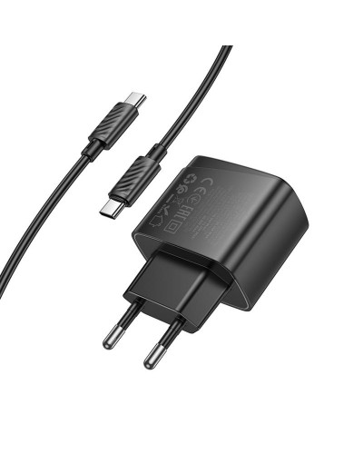 Купити МЗП Hoco CS61A Bright PD30W+QC3.0 (1USB-A/1C) + кабель Type-C to Type-C