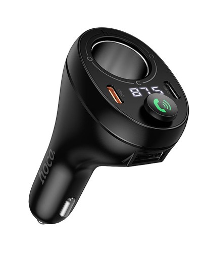 Купити АЗП FM модулятор Hoco E88 Star cigarette lighter 35W (2USB-C)