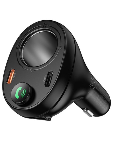 Купити АЗП FM модулятор Hoco E88 Star cigarette lighter 35W (2USB-C)