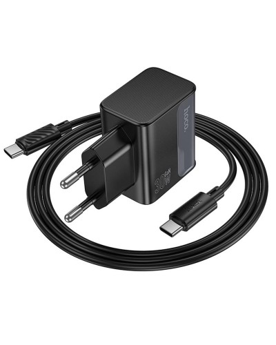 Купити МЗП Hoco CS73A Star Speed PD30W+QC3.0 (1USB-A/1C) + кабель Type-C to Type-C