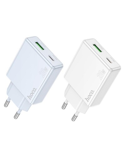 Купити МЗП Hoco C142A Direct PD20W+QC3.0 (1USB-A/1C)