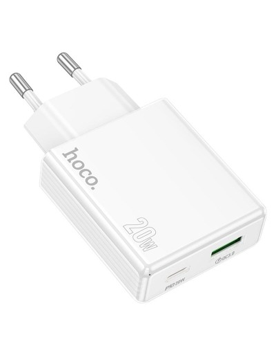 Купити МЗП Hoco C142A Direct PD20W+QC3.0 (1USB-A/1C)
