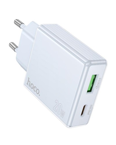 Купити МЗП Hoco C142A Direct PD20W+QC3.0 (1USB-A/1C)