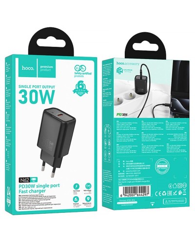 Купити МЗП Hoco N62 Gentle PD30W (1USB-C)