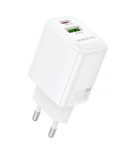 Купити МЗП Borofone BN29 Fuente PD30W+QC3.0 (1USB-A/1C)