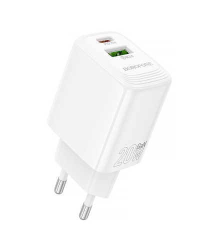 Купити МЗП Borofone BN27 Fuente PD20W+QC3.0 (1USB-A/1C)