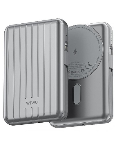 Купити Портативний ЗП Power Bank WIWU PP03 Trunk Series 22.5W з БЗП 10000 mAh