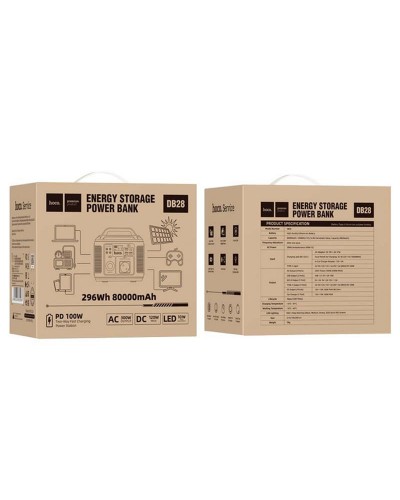 Купити Портативна зарядная станция Hoco DB28 300W 296Wh 80000mAh