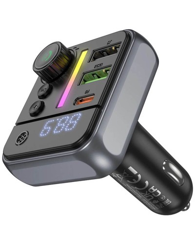 Купити АЗП FM модулятор Borofone BC50 Ascenso PD20W+QC3.0 18W (2USB-A/1C)