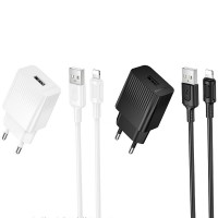 МЗП Borofone BAS71A Source 10.5W (1USB-A) + кабель USB to Lightning
