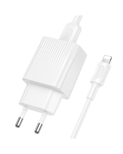 Купити МЗП Borofone BAS71A Source 10.5W (1USB-A) + кабель USB to Lightning