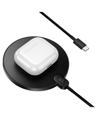 Купити БЗП Hoco CW62 Peak with digital display and cable 15W