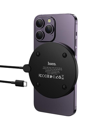 Купити БЗП Hoco CW62 Peak with digital display and cable 15W
