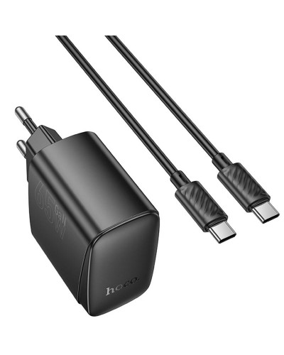 Купити МЗП Hoco CS63A Bright PD65W (1USB-A/1C) + кабель Type-C to Type-C