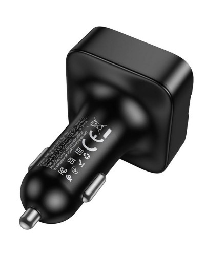 Купить Уценка АЗУ FM модулятор Hoco E87 Delta 35W (1USB-A/1C)