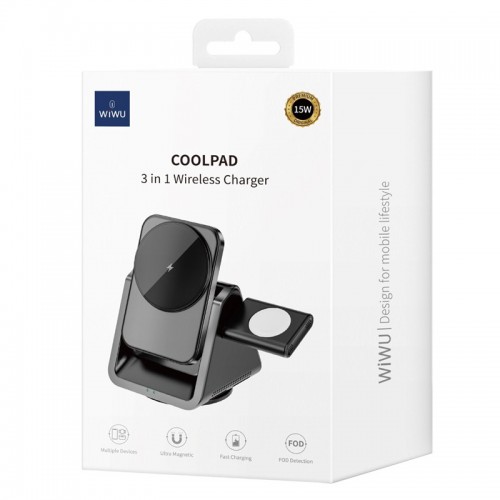 Купити БЗП WIWU W018 Coolpad 3in1 15W