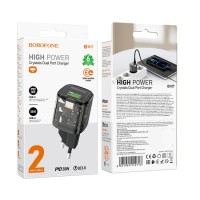 МЗП Borofone BN17 Sunlight PD20W+QC3.0 (1USB-A/1C)