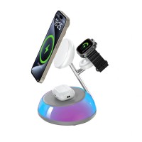 БЗП WIWU W036 Aurora 3in1 QI2 15W