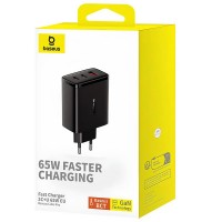 МЗП Baseus Cube Pro Fast Charger PD65W (1USB-A/2C) (P10111404)