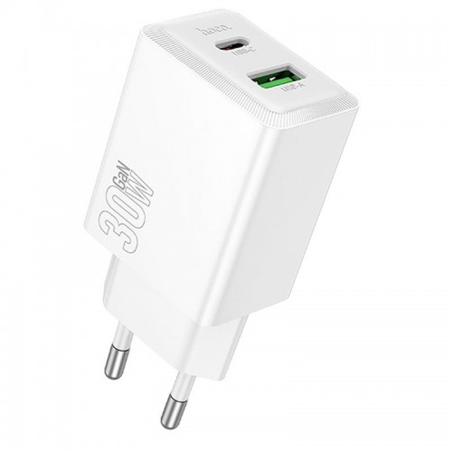 Купити МЗП Hoco N71 Nuevo PD30W+QC3.0 (1USB-A/1C)