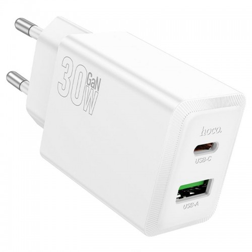Купити МЗП Hoco N71 Nuevo PD30W+QC3.0 (1USB-A/1C)
