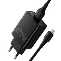 МЗП Hoco CS92A Leader QC3.0 18W (1USB-A) + кабель USB to MicroUSB