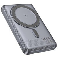 Портативний ЗП Power Bank Hoco Q46 Title PD20W з БЗП+card holder 5000 mAh