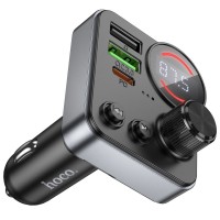 АЗП FM модулятор Hoco E86 Alegria PD30W+QC3.0 total 48W (2USB-A/1C)