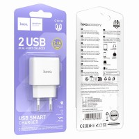 МЗП Hoco C141A Smart 2.1A (2USB-A)